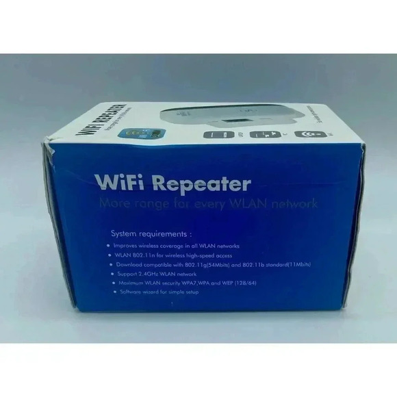 WiFi Range Extender Internet Booster Wireless Signal Repeater Wireless Amplifier - Picture 3 of 16